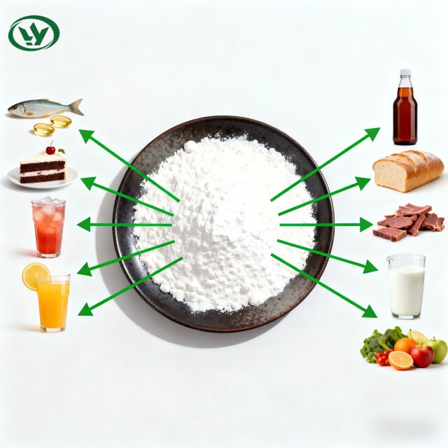 Gamma-cyclodextrine hydrosoluble de qualité alimentaire CAS 17465-86-0 pour améliorer l'apport nutritionnel dans les boissons en poudre