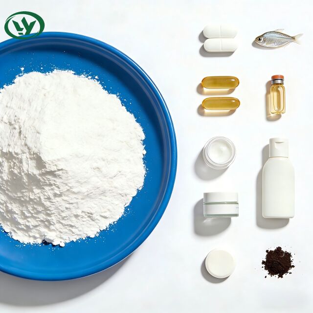 Méthyl bêta-cyclodextrine de haute pureté, agent complexe soluble dans l'eau pour les cosmétiques et les laboratoires.