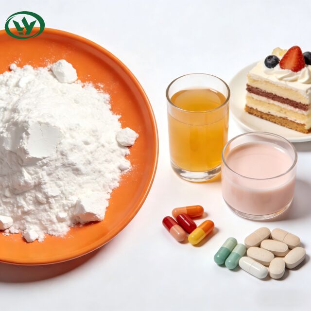 Additif alimentaire intermédiaire biologique de bêta-cyclodextrine - Ingrédient à taux de clics élevé pour les boissons, les boissons et les aliments pour animaux